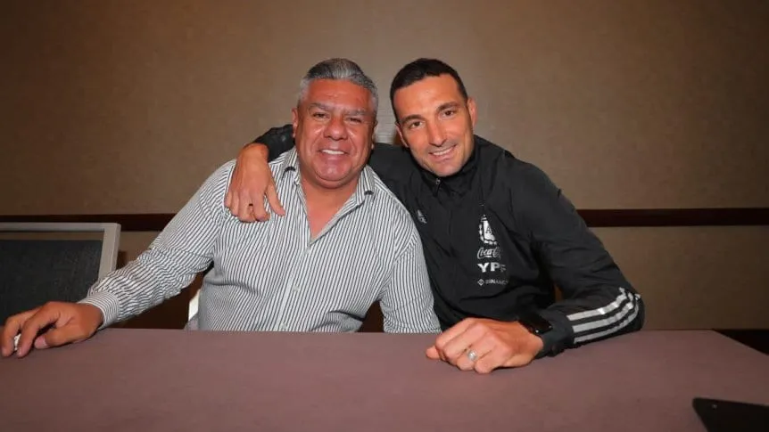 Chiqui Tapia habló de la renovación de Lionel Scaloni con la Selección Argentina: “Acordamos de palabra”