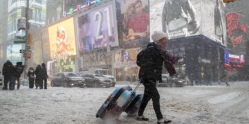Estados Unidos vive una ola de frío “única en una generación”