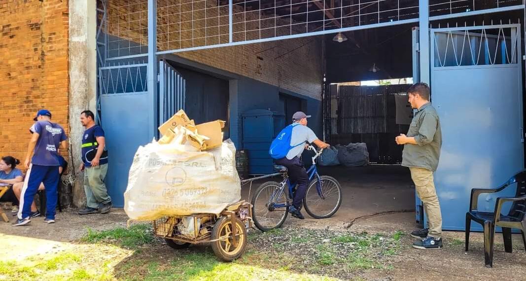 Recuperadores urbanos ya cuentan con un depósito para almacenamiento y posterior comercialización de residuos