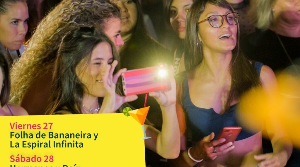 Sentí el Ritmo en el Parque de las Fiestas, cronograma del fin de semana