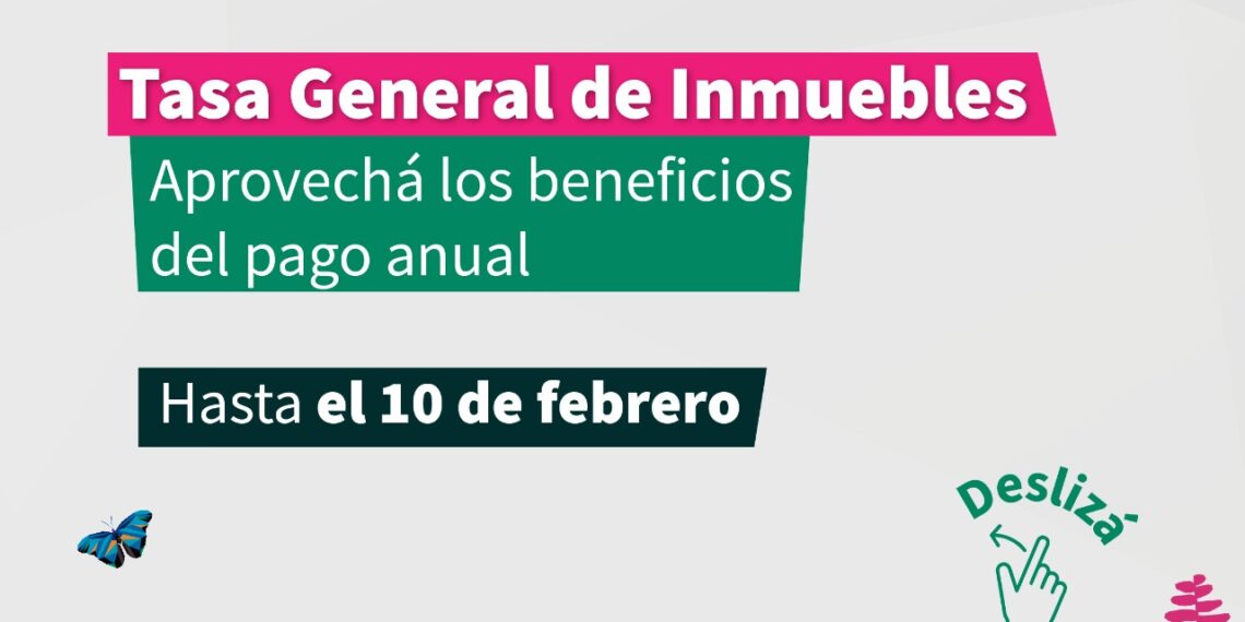 Tasas Municipales: hasta un 20% de descuento adelantando el pago anual