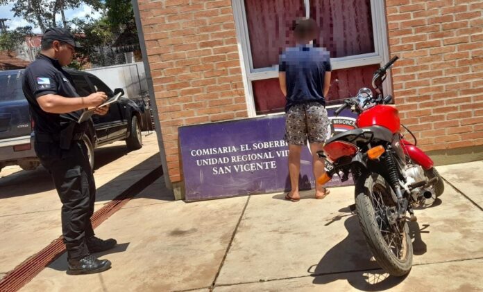 En operativos preventivos recuperaron tres motos robadas y detuvieron a un joven