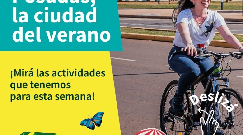 Disfrutá el Verano y recorré Posadas en Bicicleta