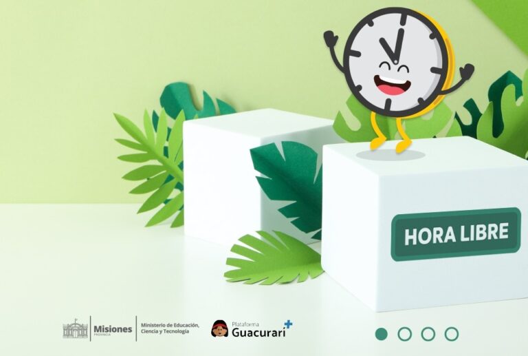 Plataforma Guacurarí: “Hora Libre” propone actividades para el receso de verano