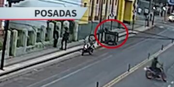 Fueron captados por las cámaras del 911 cuando ocultaban un electrodoméstico robado en un basurero