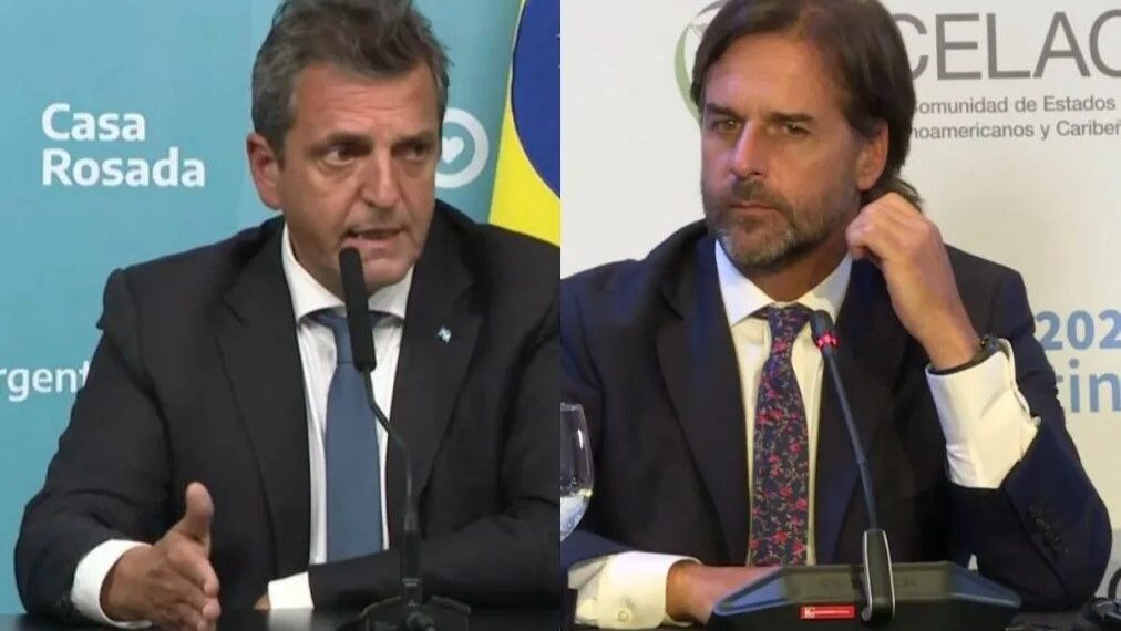 Massa trató a Uruguay de “hermano menor” y Lacalle le dijo que “parece Disneylandia”