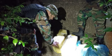 Incautaron marihuana valuada en cerca de 36 millones de pesos en Santa Ana
