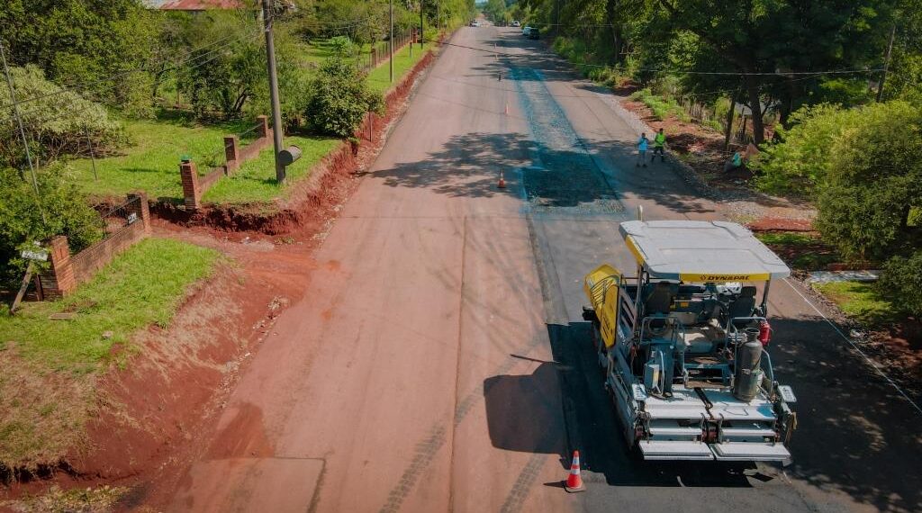 Master Plan Eldorado: pavimentan la avenida Los Cedros
