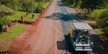 Master Plan Eldorado: pavimentan la avenida Los Cedros