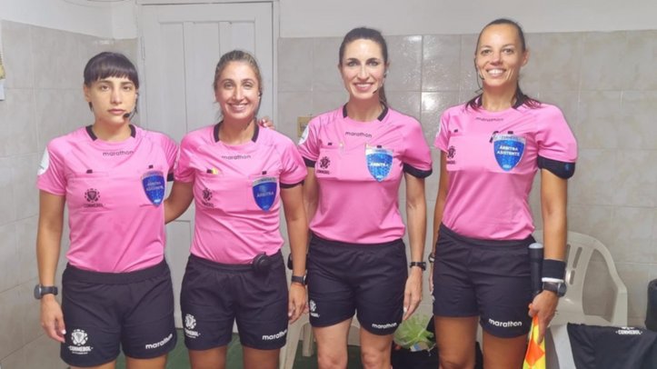Cuatro árbitras argentinas estarán en el Mundial de fútbol femenino 2023