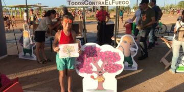 Promocionan en El Brete la campaña «Brigadista de la Selva»