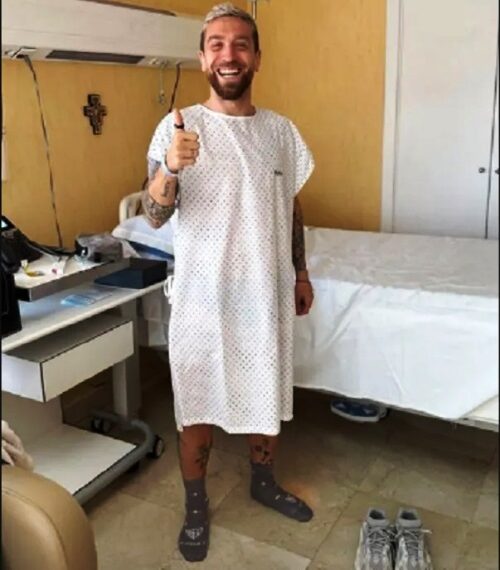 “Papu” Gómez fue operado con éxito de la lesión en su tobillo