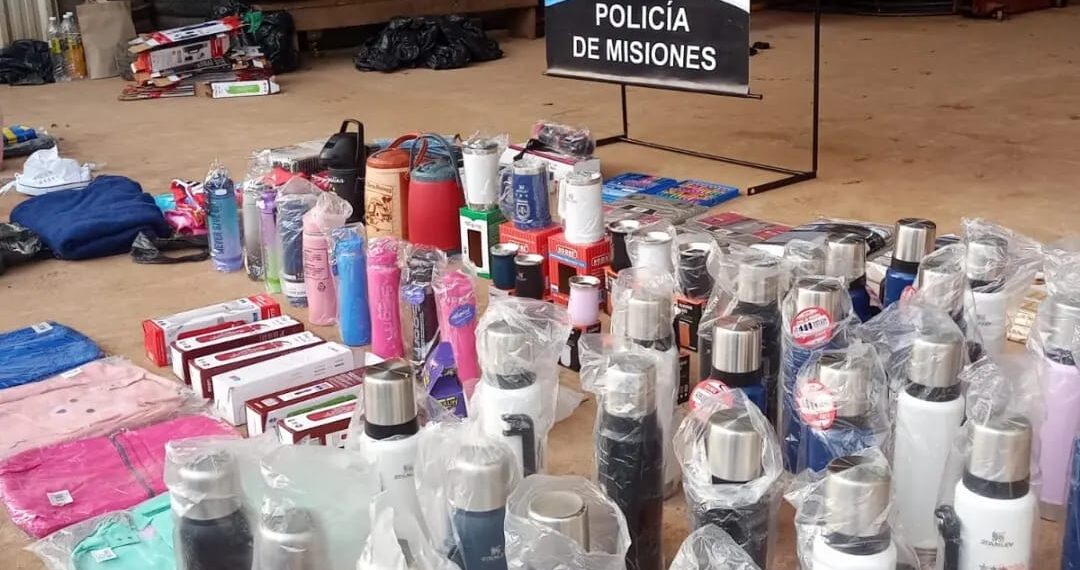 Persecución, allanamiento y millonaria mercadería de contrabando secuestrada en Oberá