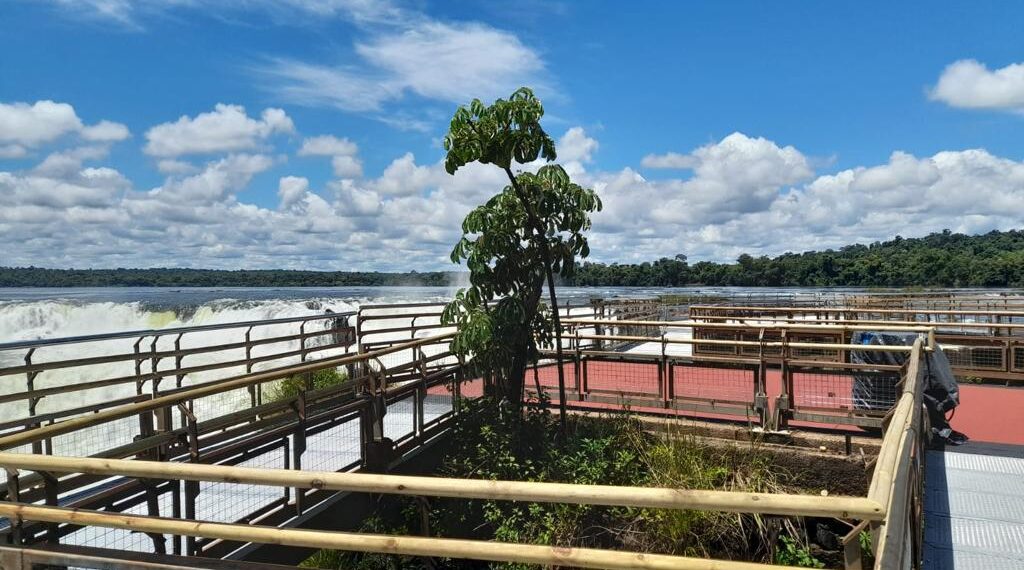 Garganta del Diablo: terminaron los trabajos de reposición de las pasarelas en Cataratas