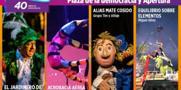La 33 Fiesta Provincial del Teatro arranca este jueves con la “Plaza de la Democracia”