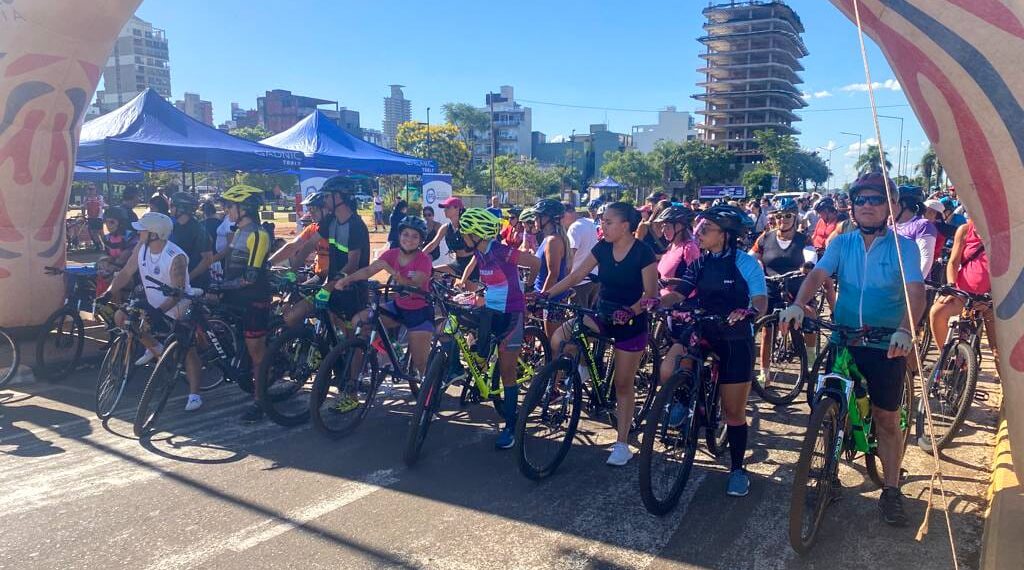 Se realizó con éxito la segunda jornada de Cicloturismo en Posadas