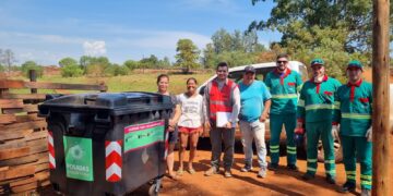 Iprodha incorpora el servicio de recolección de residuos en el Barrio Alberto Fernández