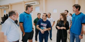 Herrera Ahuad y el “Flaco Schiavi” abrieron la temporada 2023 del programa “Vivamos Fútbol”
