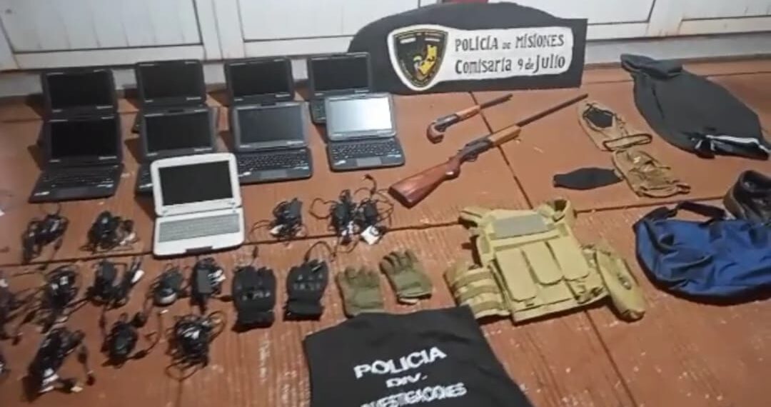 Capturaron a un hombre y demoraron a un adolescente por el asalto a un aserradero de 9 de Julio
