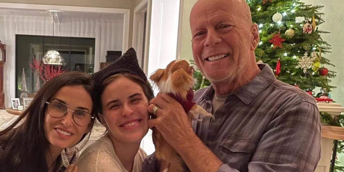Demi Moore se mudó con Bruce Willis por su delicado diagnóstico de demencia: “No se irá hasta el final”
