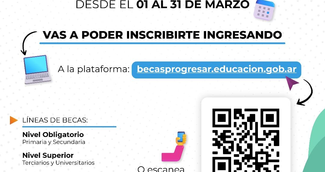 Última semana para inscribirse a la Becas Progresar