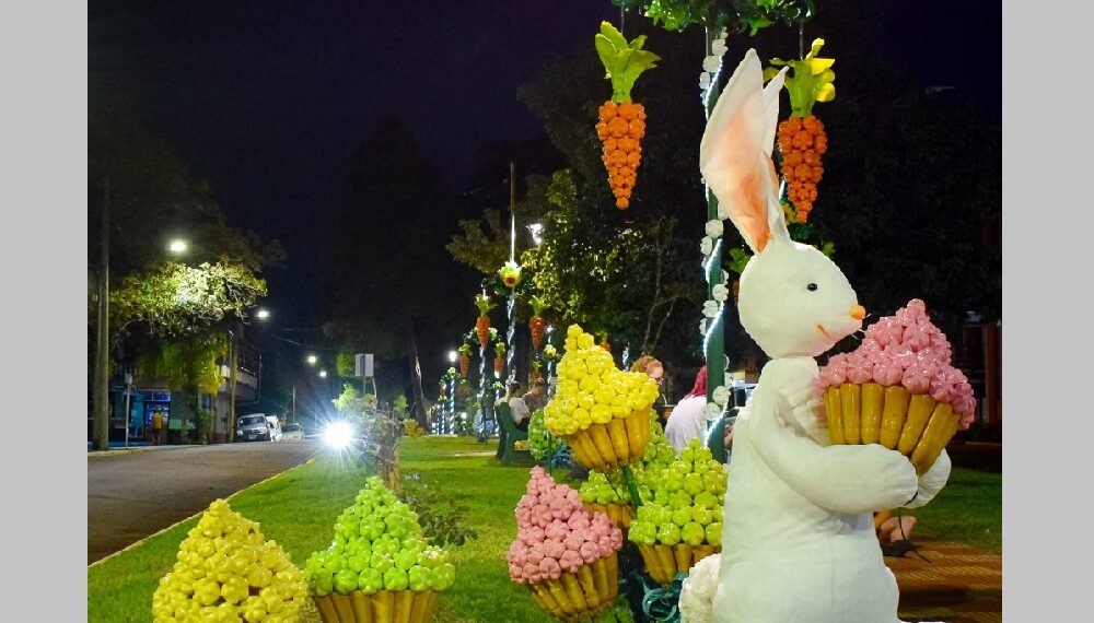 Desde el viernes 24, Capioví se muestra lista para celebrar la Pascua