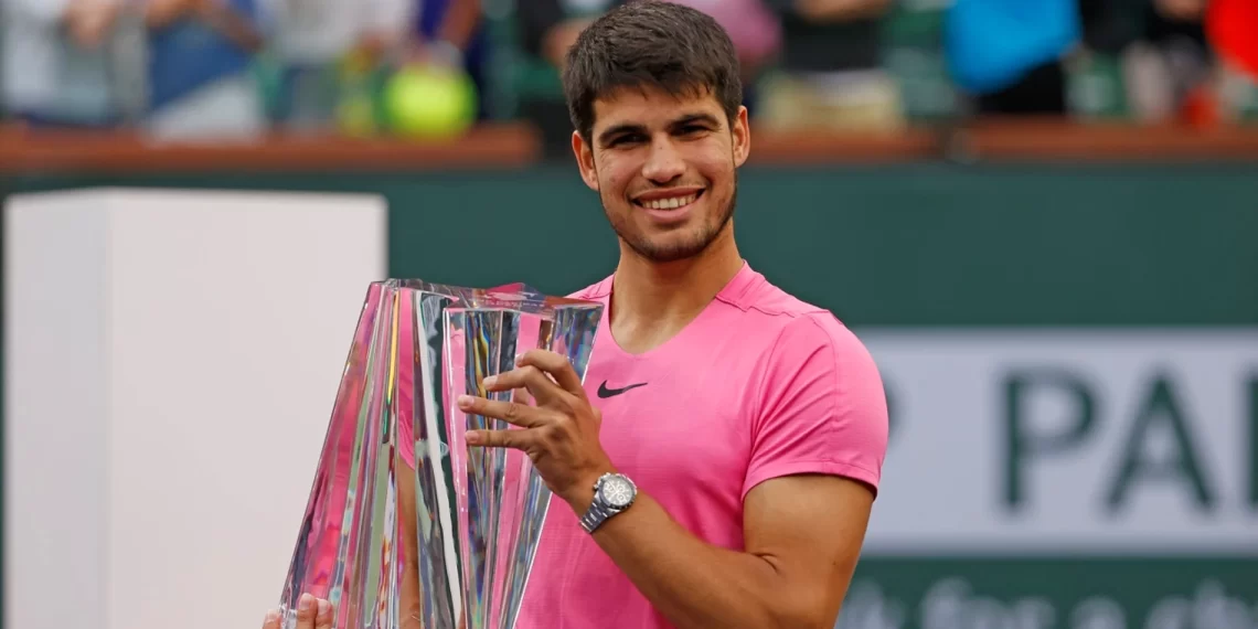 Carlos Alcaraz volvió a ser el número 1 del tenis y le mandó un mensaje a Djokovic: “Quiero jugar contra él”