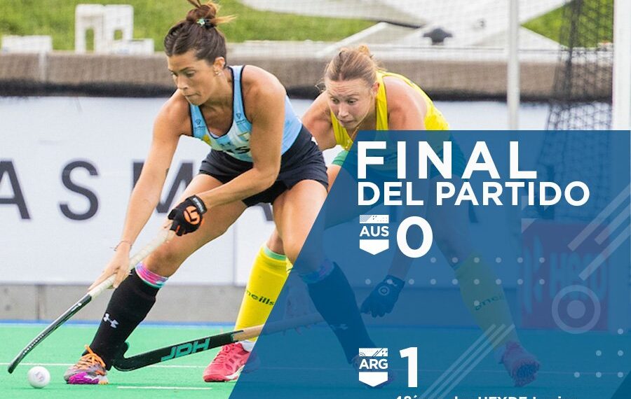 Las Leonas vencieron a Australia con gol de la misionera Lucina Von Der Heyde