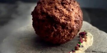 Científicos crearon una albóndiga gigante de carne cultivada de mamut