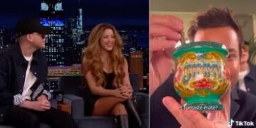 Bizarrap le regaló un mate a Jimmy Fallon y la pregunta a Shakira que se volvió meme