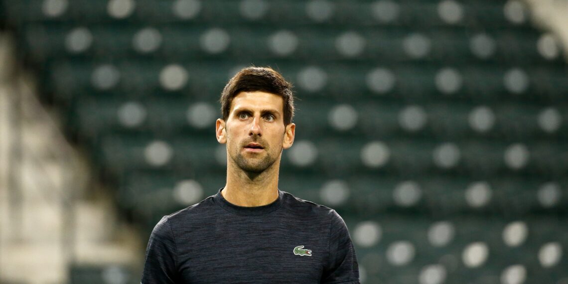 Novak Djokovic se perderá el Masters 1000 de Indian Wells por no estar vacunado contra el Covid-19