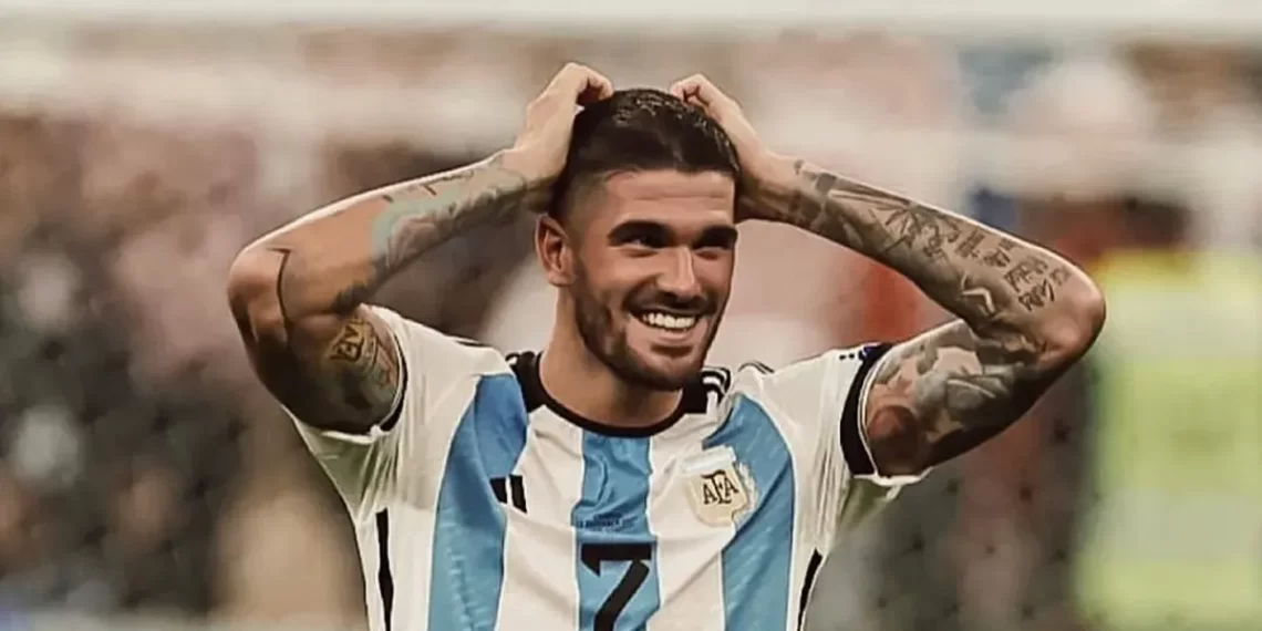 Rodrigo De Paul: “Creo que es la mejor Selección Argentina de la historia”