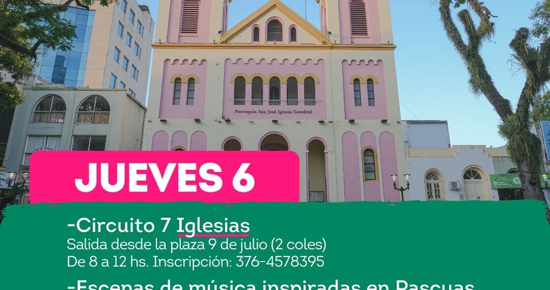 Turismo, fe, cultura y naturaleza, con múltiples propuestas se vivirá la Semana Santa