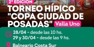 Equitación en la tierra roja, vuelve el Torneo Hípico “Copa Ciudad de Posadas”