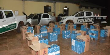 Decomisaron un contrabando de cigarrillos valuado en más de cuatro millones de pesos