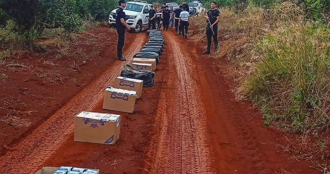 Incautaron más de 8 mil atados de cigarrillos