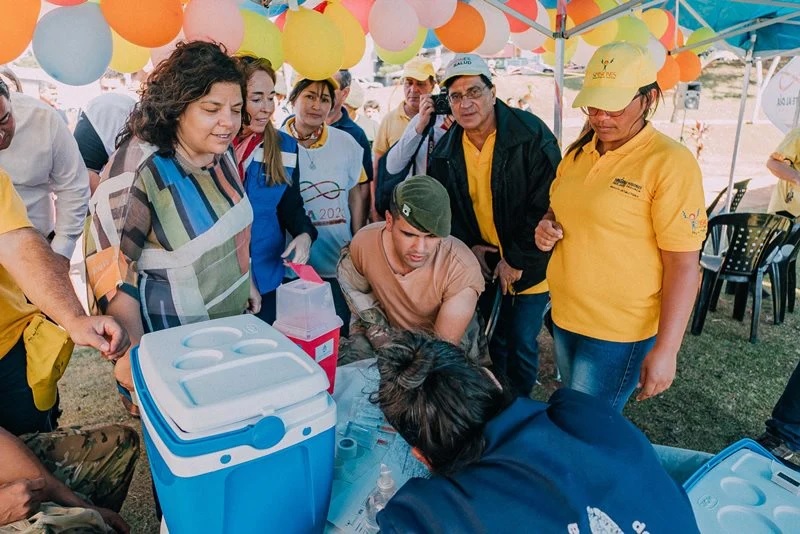 La ministra Vizzotti lanzó la 21ª Semana de Vacunación en las Américas desde Misiones