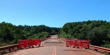 Habilitaron el puente Aº Tabay de la Ruta 7 para vehículos livianos