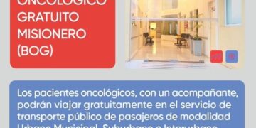 Está abierta la inscripción para acceder al Boleto Oncológico Gratuito Misionero