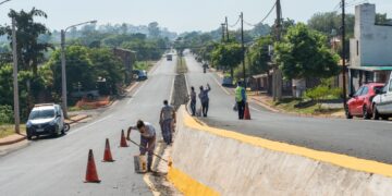 Puesta en valor de la Av. Andresito, mejoran la conectividad en la zona Oeste