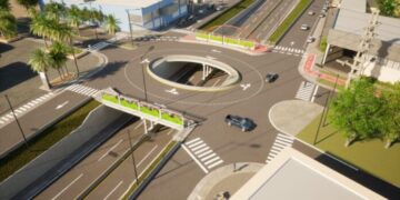 Vialidad licitó el soterramiento de la intersección de avenida Quaranta con Alicia Moreau de Justo
