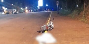 Despistó y murió al perder el control de su motocicleta