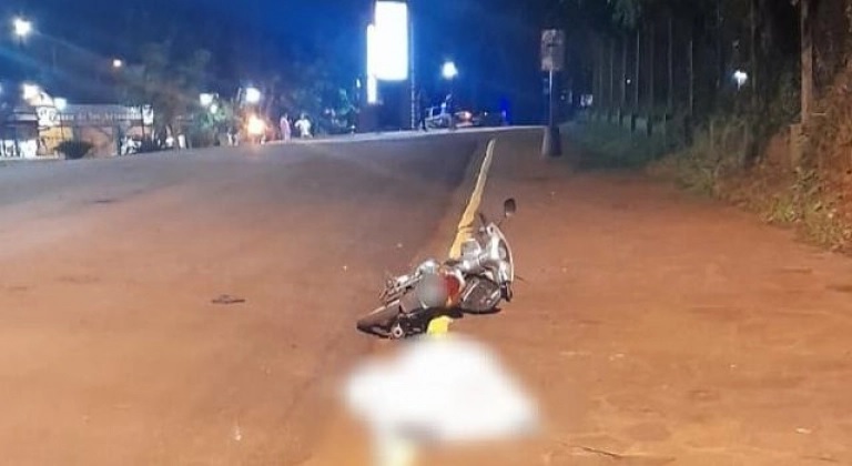 Despistó y murió al perder el control de su motocicleta