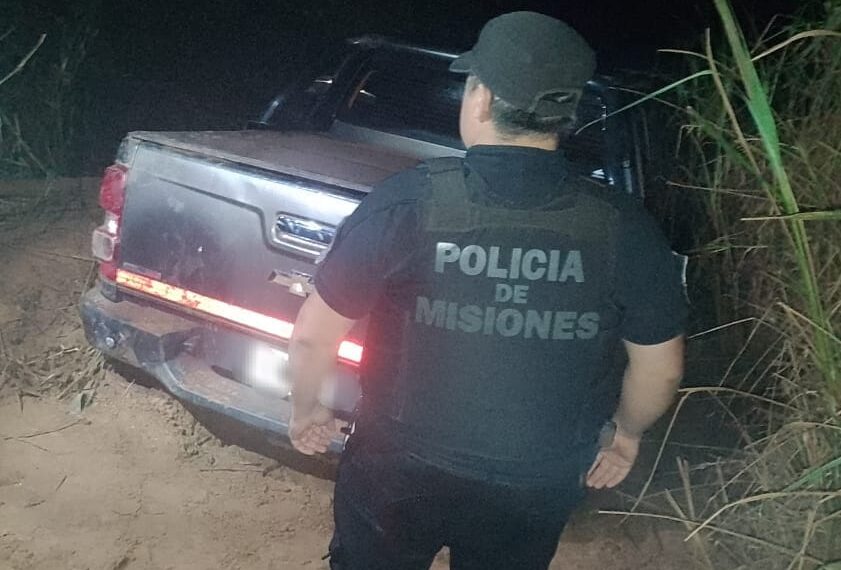 La Policía de Misiones frustró el contrabando de una camioneta robada