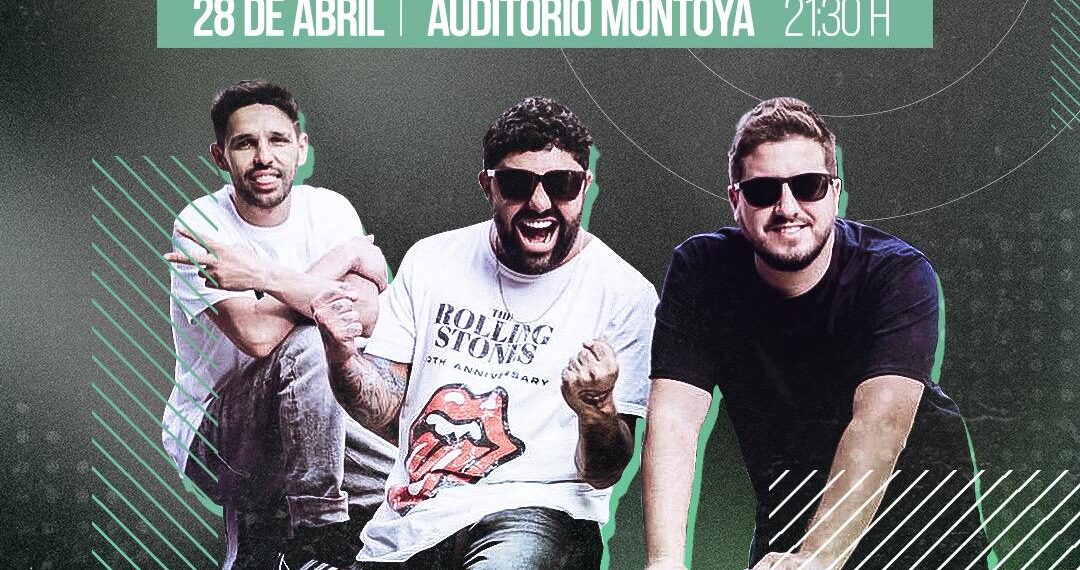 La banda platense Cruzando el Charco llega al escenario del auditorio Montoya