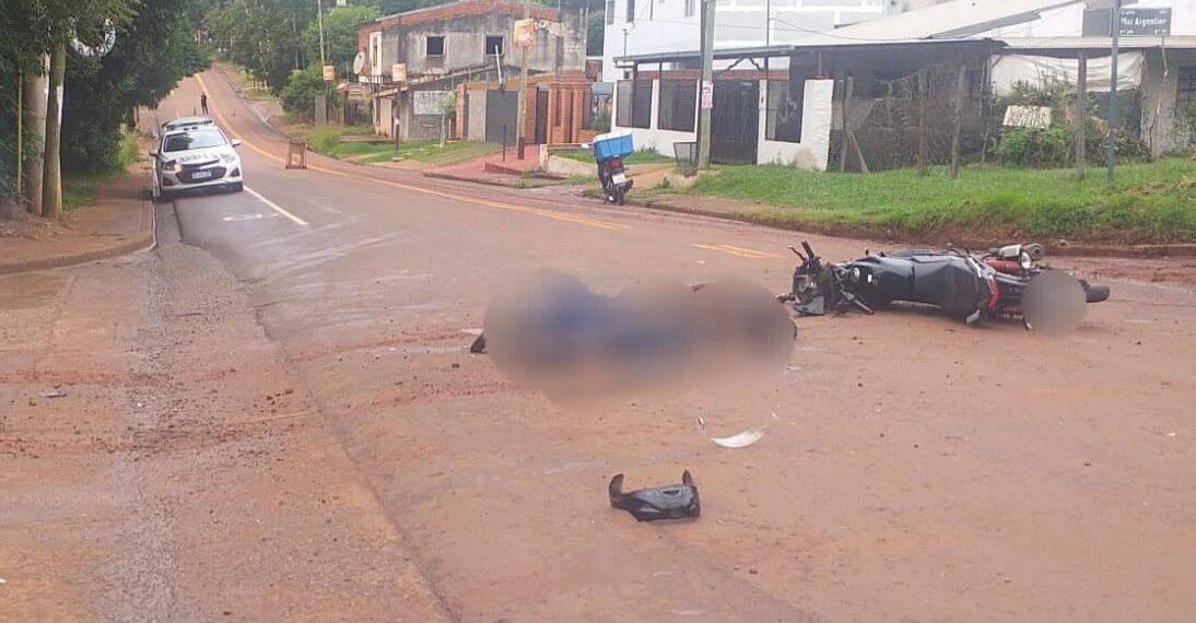 Un motociclista falleció tras protagonizar un accidente en Posadas