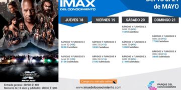 Velocidad y adrenalina en el Imax del Conocimiento