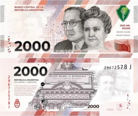 El nuevo billete $2.000 saldrá a la calle antes de lo esperado