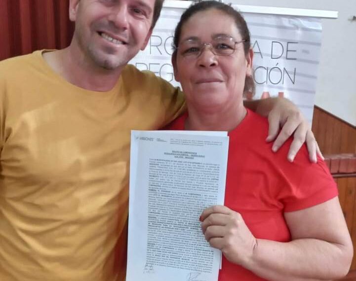 En San José, 45 nuevas familias entraron al sistema de regularidad dominial
