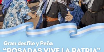 “Posadas vive la Patria”, desfile, peña, vigilia y espectáculos